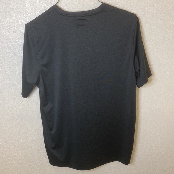 Small, black dryfit FILS athletic shirt. - Picture 2 of 4